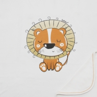  Плед с печатью 1202/3110-ИО детская одежда от производителя ТМ БОВЕБУМ