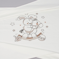  Плед с печатью 1202/3048-ИО детская одежда от производителя ТМ БОВЕБУМ