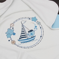  Плед с печатью 1202/3097-ИО детская одежда от производителя ТМ БОВЕБУМ