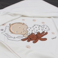  Плед с печатью 1202/3024-ИО детская одежда от производителя ТМ БОВЕБУМ