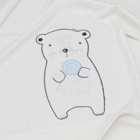  Плед с печатью 1202/3108-ИО детская одежда от производителя ТМ БОВЕБУМ