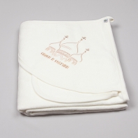  Пеленка-уголок "Крестильное" 1203/3011-М детская одежда от производителя ТМ БОВЕБУМ