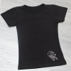  Футболка черная с коротким рукавом 444/3117-КЛ детская одежда от производителя ТМ БОВЕБУМ